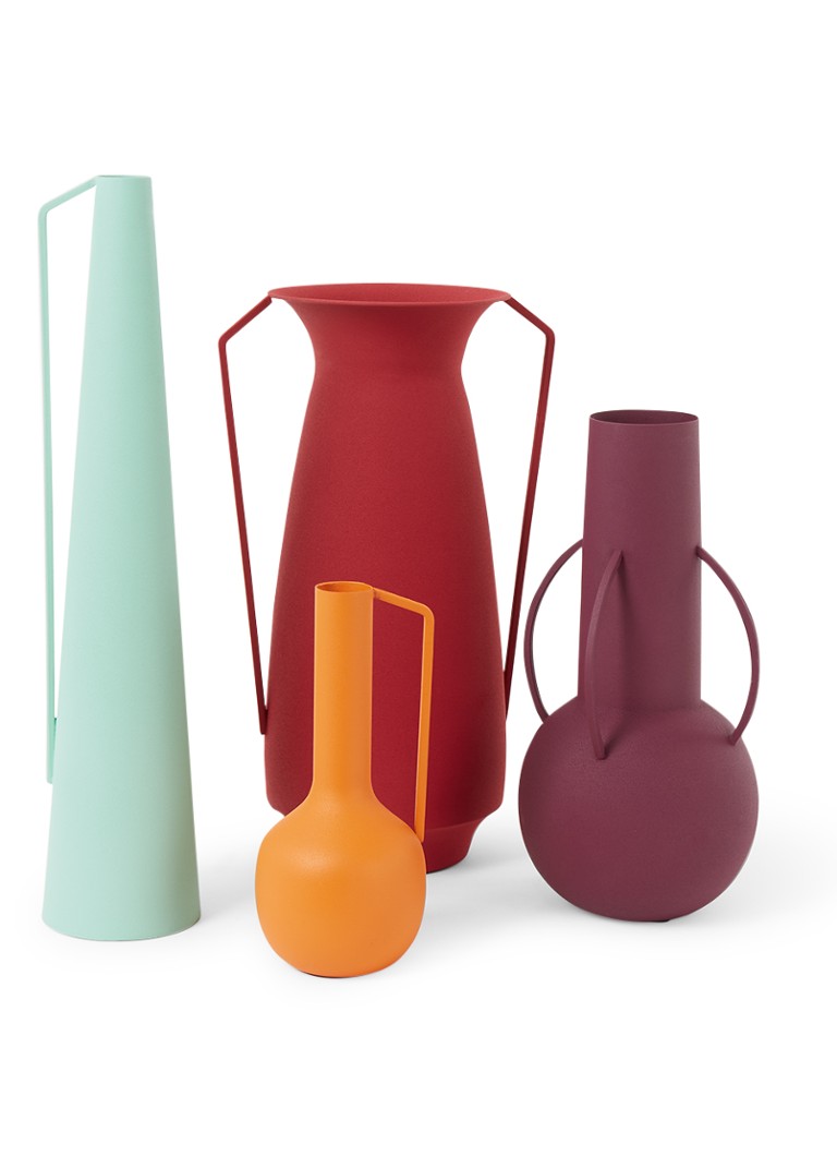 POLSPOTTEN Roman Evening vaas set van 4 Multicolor - Deal
