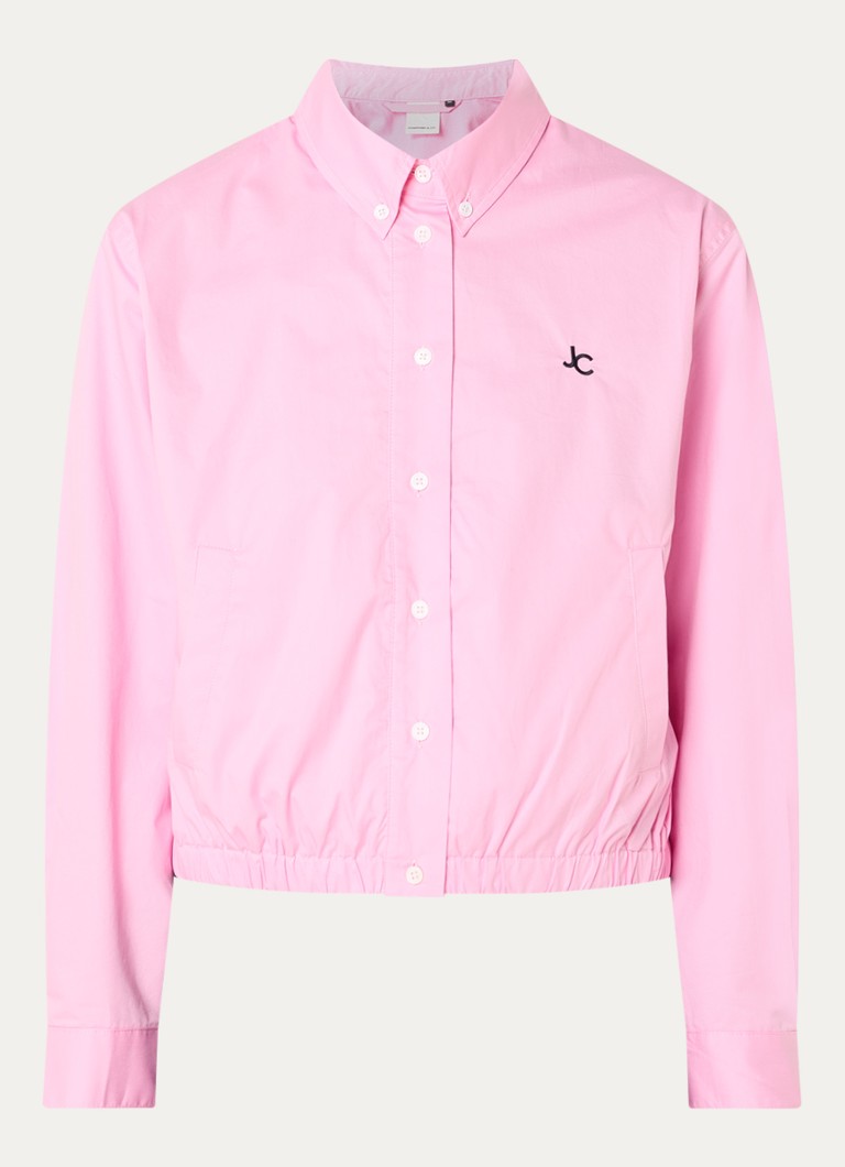 Josephine & Co Dames Jack met logo en steekzakken in de kleur Roze
