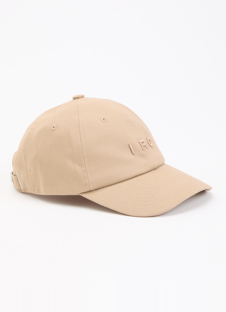 IRO Dames Pet met logoborduring in de kleur Beige