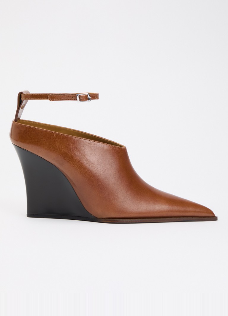 IRO Dames Fauve pump van leer in de kleur Cognac
