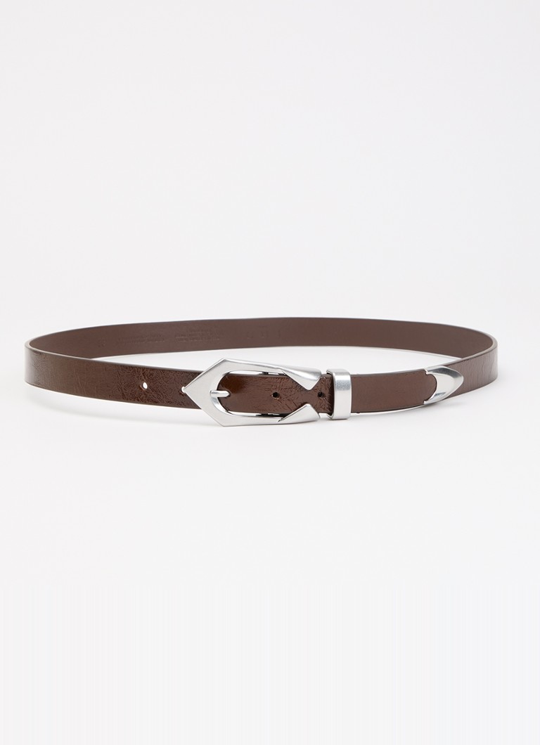 IRO Dames Cuff riem van leer in de kleur Bruin