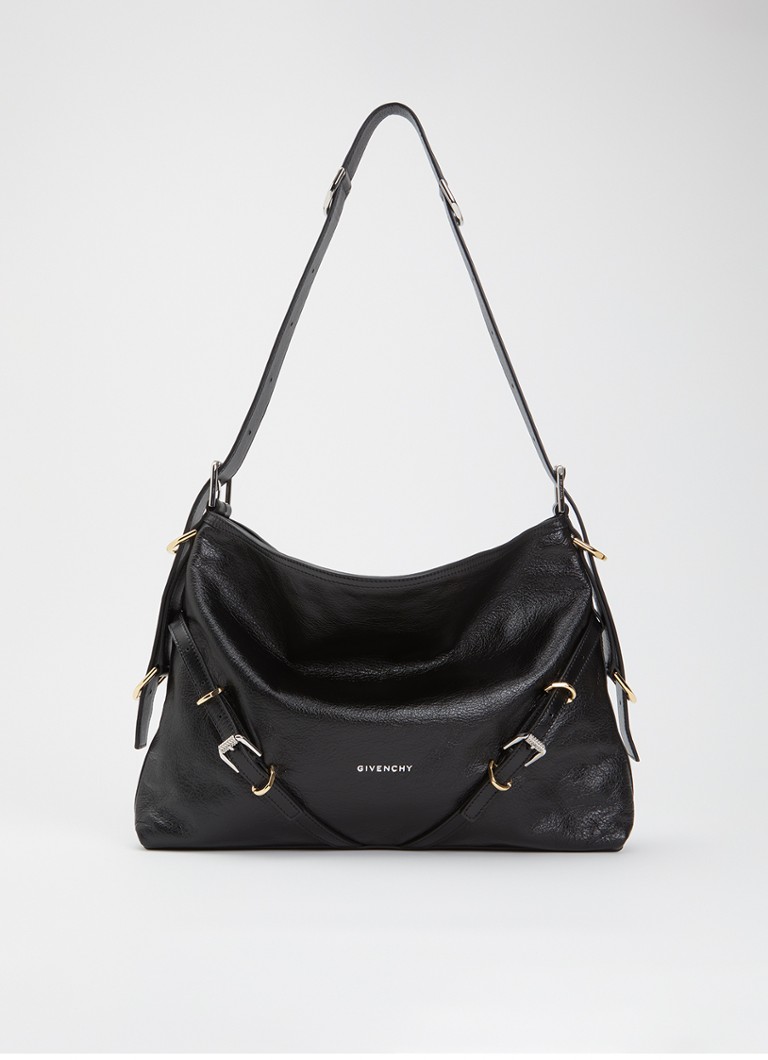 Givenchy Dames Voyou Medium schoudertas van kalfsleer