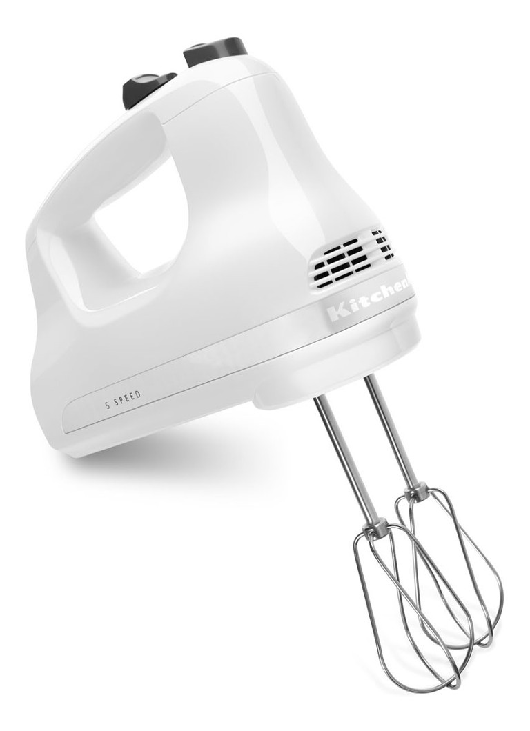 KitchenAid Handmixer 5KHM5110EWH - Wit Wit - Deal