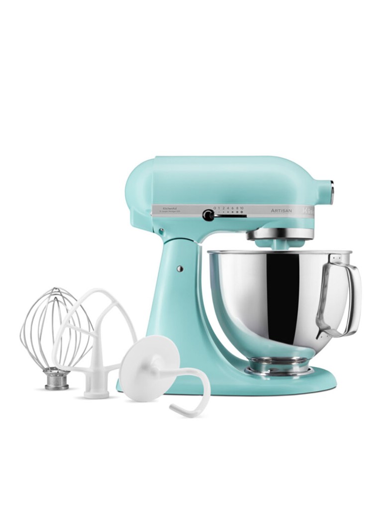 KitchenAid Artisan keukenmachine met kantelbare kop 4,7 liter - 5KSM125EMI Aquablauw - Deal