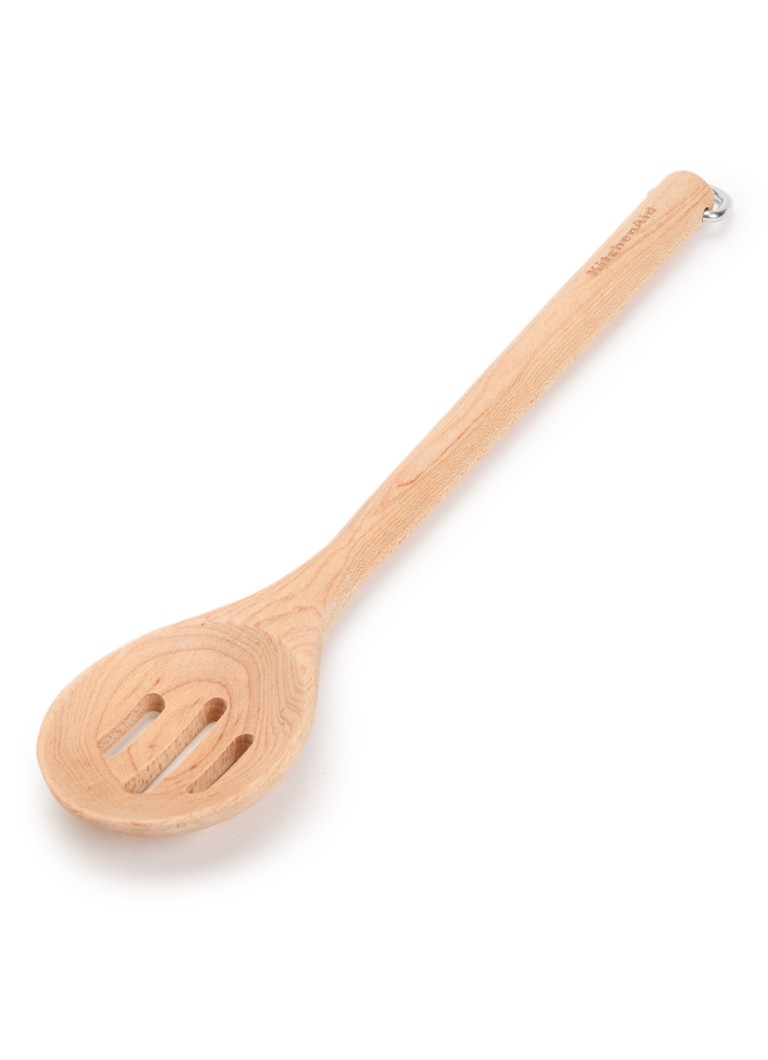 KitchenAid Spatel van berkenhout 33 cm Camel - Deal