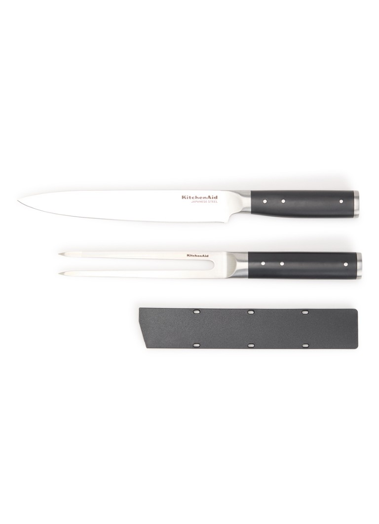 KitchenAid Carving messenset 2-delig Zwart - Deal