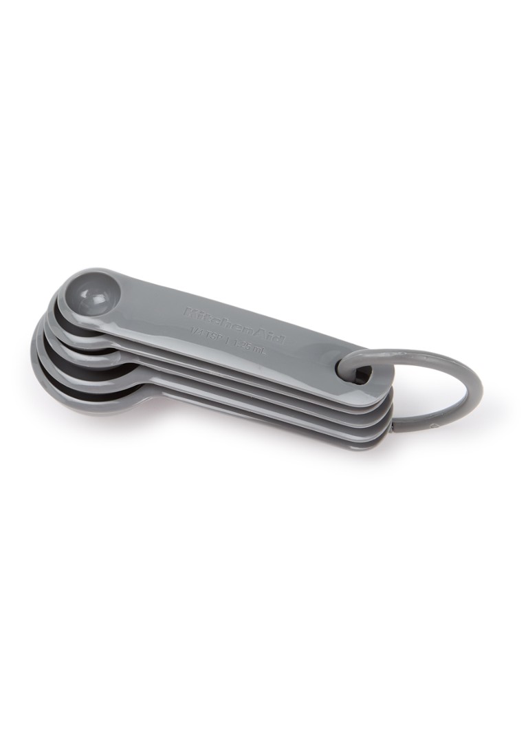 KitchenAid Maatlepel set van 5 Grijs - Deal