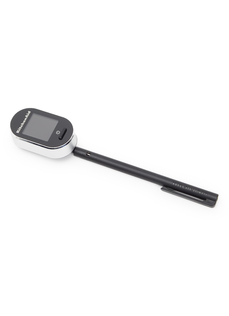 KitchenAid Pivoting digital thermometer Zwart - Deal