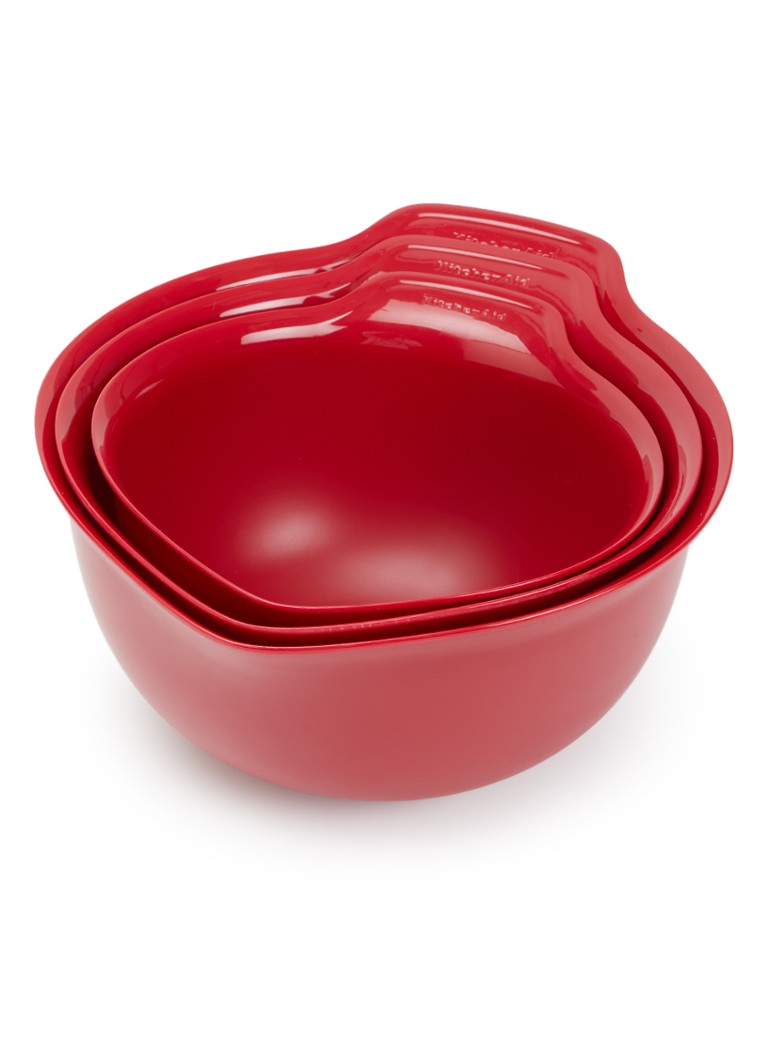 KitchenAid Kom set van 3 Rood - Deal