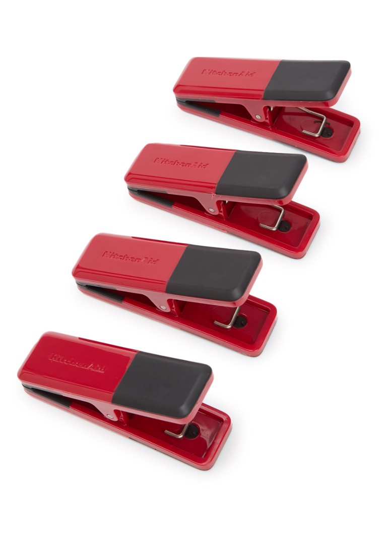 KitchenAid Knijpers set van 4 Rood - Deal