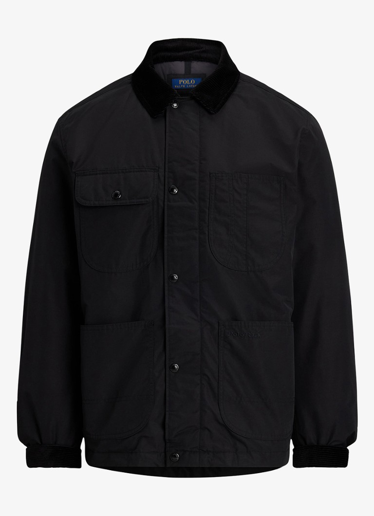 Ralph Lauren Heren Elsdon jack met donsvulling in de kleur Polo Black / Zwart