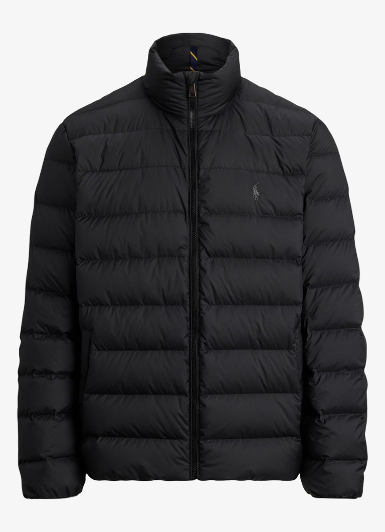 Ralph Lauren Heren Colden gewatteerd jack met donsvulling en steekzakken in de kleur Polo Black / Zwart