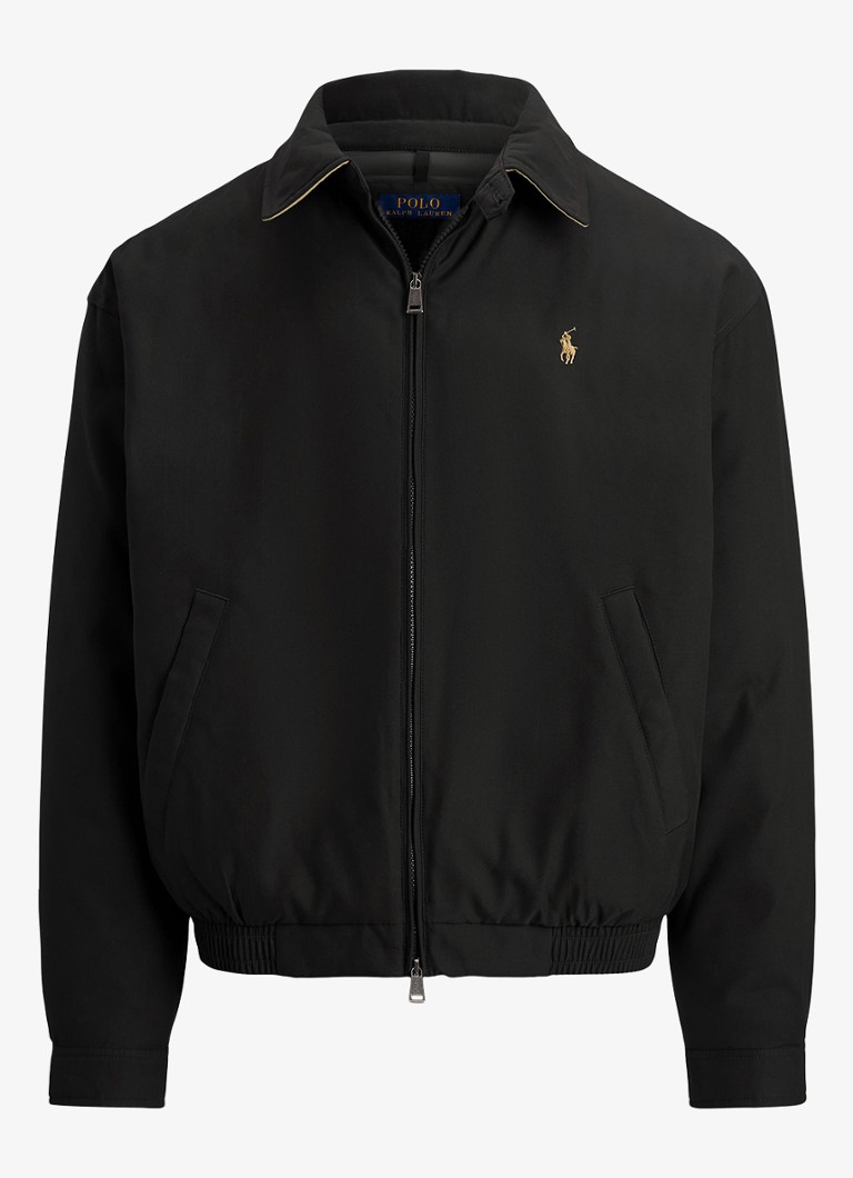 Ralph Lauren Heren Jack met donsvulling en steekzakken in de kleur RL Black / Zwart