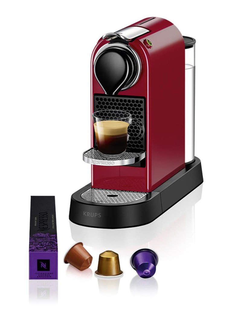 Krups CitiZ Nespresso machine XN7405 Steenrood - Deal