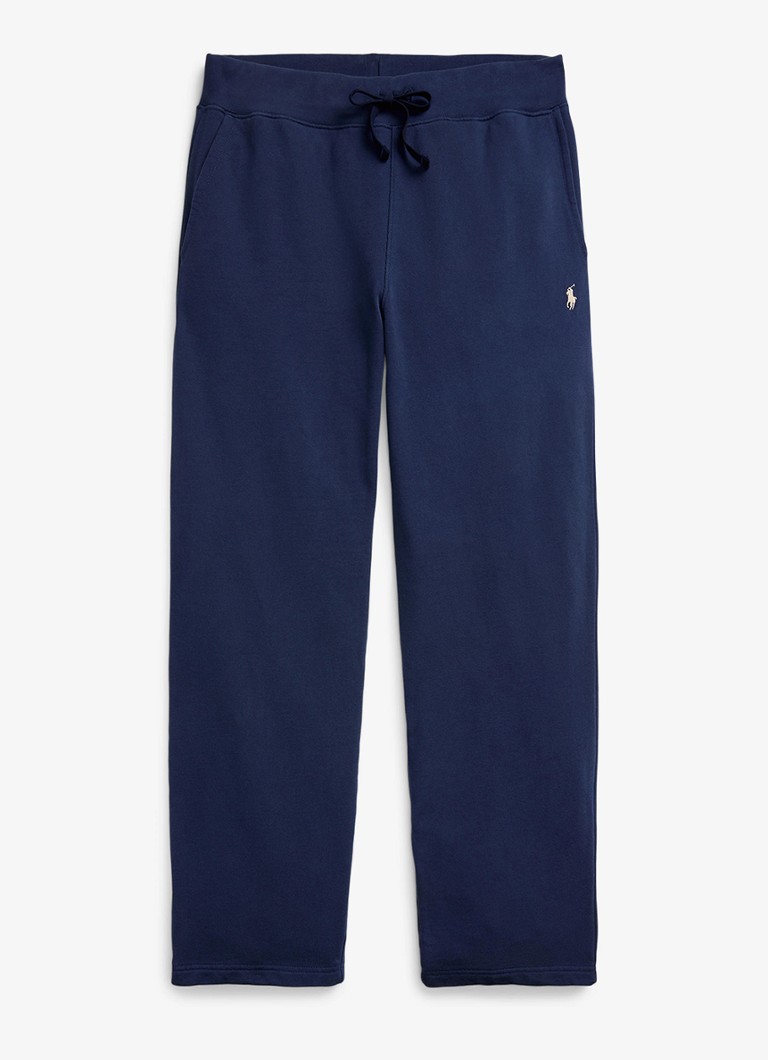Ralph Lauren Heren Straight fit joggingbroek met steekzakken in de kleur Cruise Navy / Donkerblauw