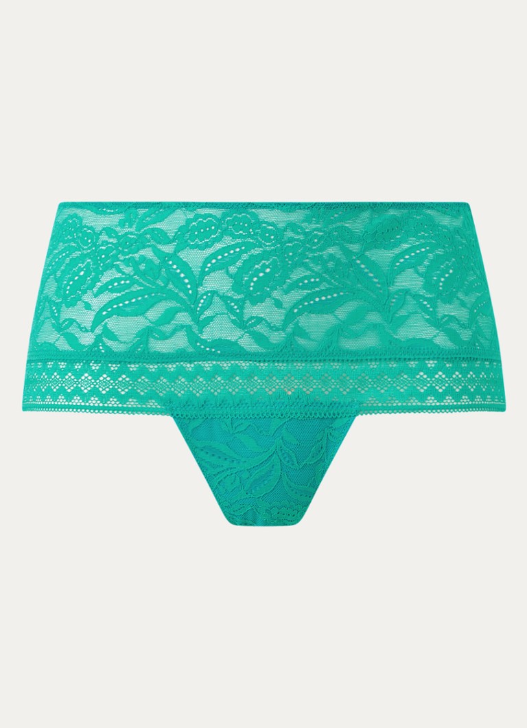 PrimaDonna Dames Palermo hipster van kant in de kleur Zeegroen