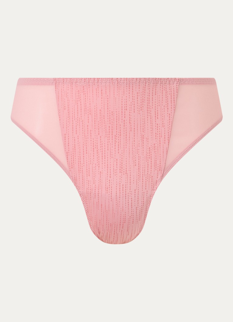 PrimaDonna Dames Badala string met mesh in de kleur Roze