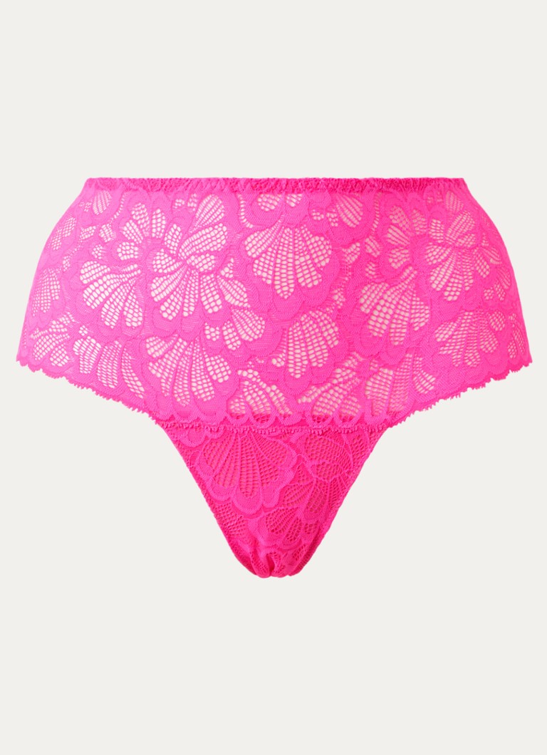 PrimaDonna Dames Mocuto shorty van kant in de kleur Neonroze