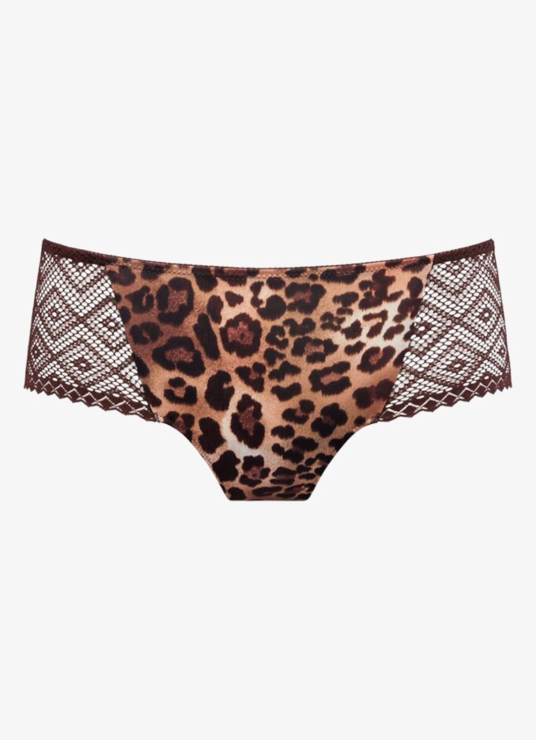 PrimaDonna Dames Giganni hipster met panterprint in de kleur Bruin