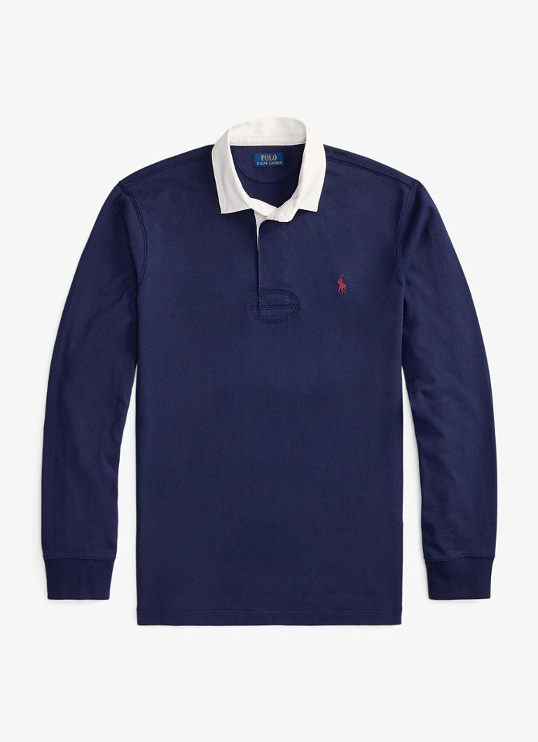 Ralph Lauren Heren Classic fit polo met logoborduring in de kleur Newport Navy / Donkerblauw