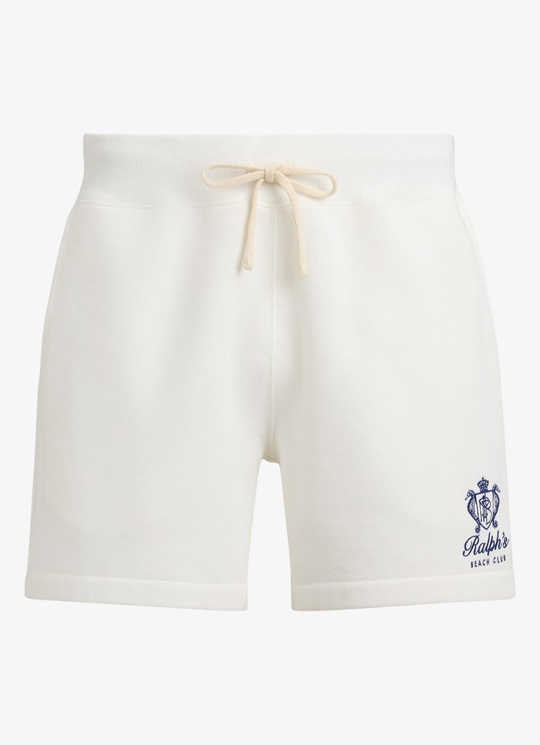 Ralph Lauren Heren Sweater met polokraag en logoborduring in de kleur White / Wit