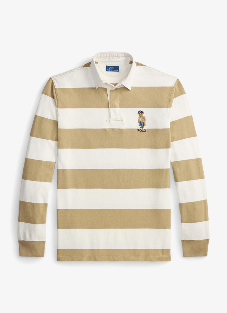 Ralph Lauren Heren Regular fit polo met logoborduring in de kleur Camel