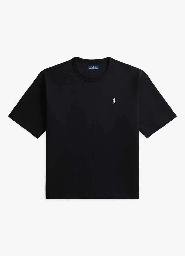Ralph Lauren Heren Relaxed fit T-shirt met ronde hals in de kleur Polo Black / Zwart