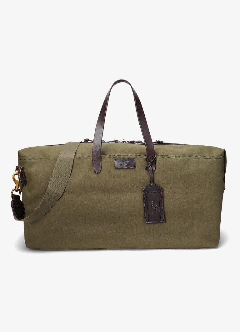Ralph Lauren Weekendtas met logo Defender Grn / Mosgroen - Deal