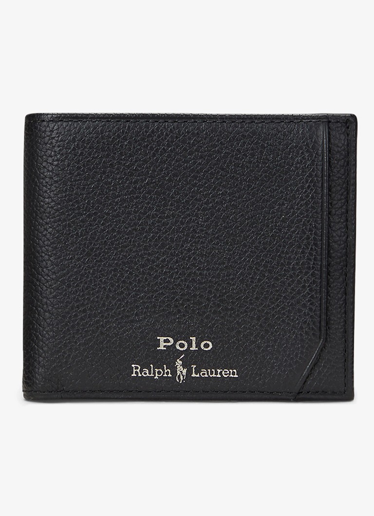 Ralph Lauren Heren Pasjeshouder van leer in de kleur Zwart