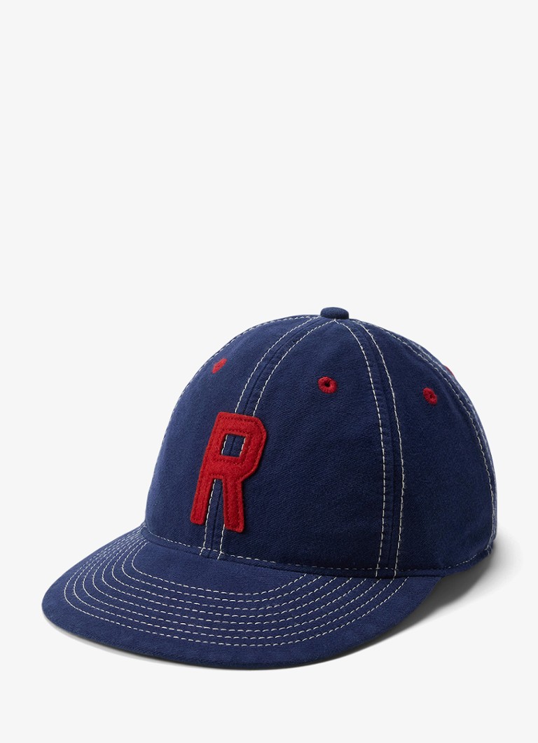 Ralph Lauren Heren Pet met logoborduring in de kleur Newport Navy / Donkerblauw