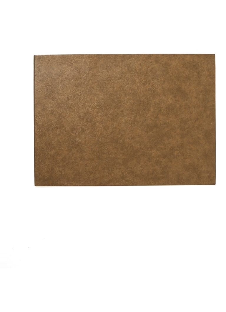 ASA Placemat van leer 46 x 33 cm Khaki - Deal