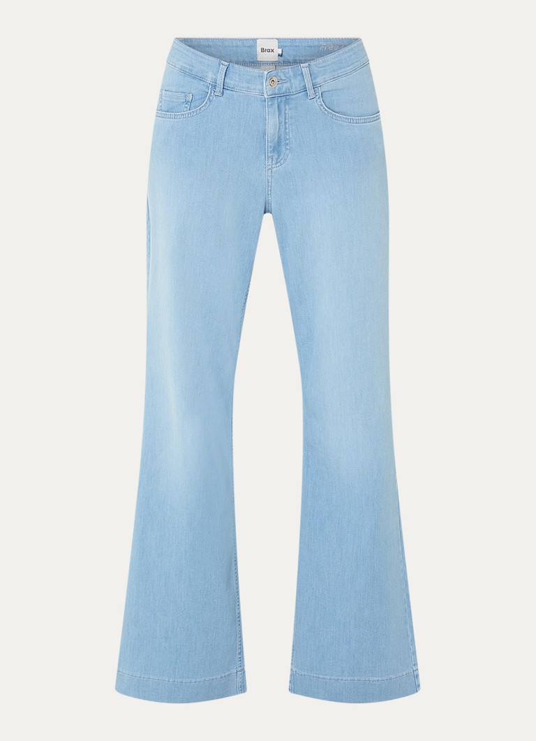 BRAX Dames Shakira high waist flared jeans met steekzakken in de kleur Indigo