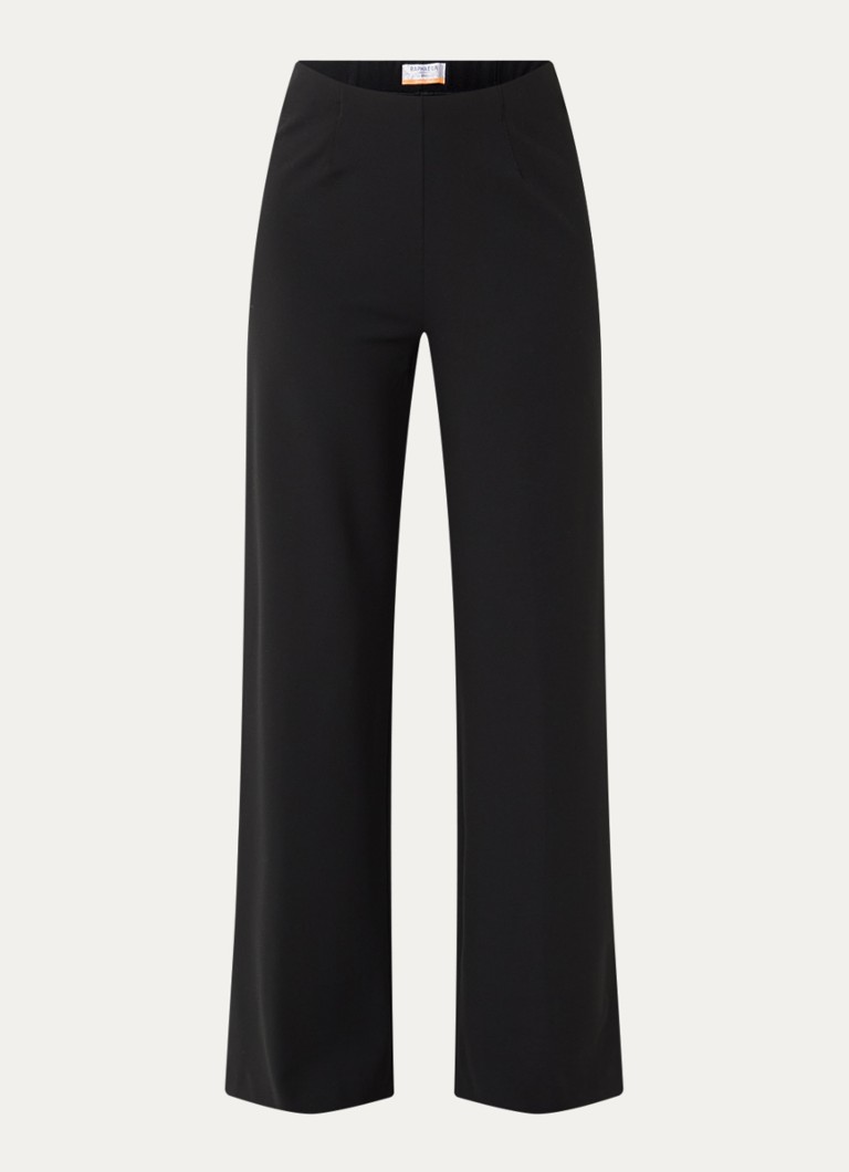 BRAX Dames Lillyth high waist straight fit broek in de kleur Zwart