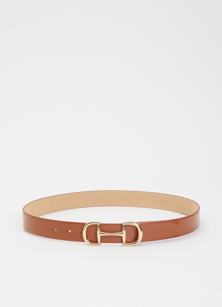 BRAX Dames Riem van leer in de kleur Cognac