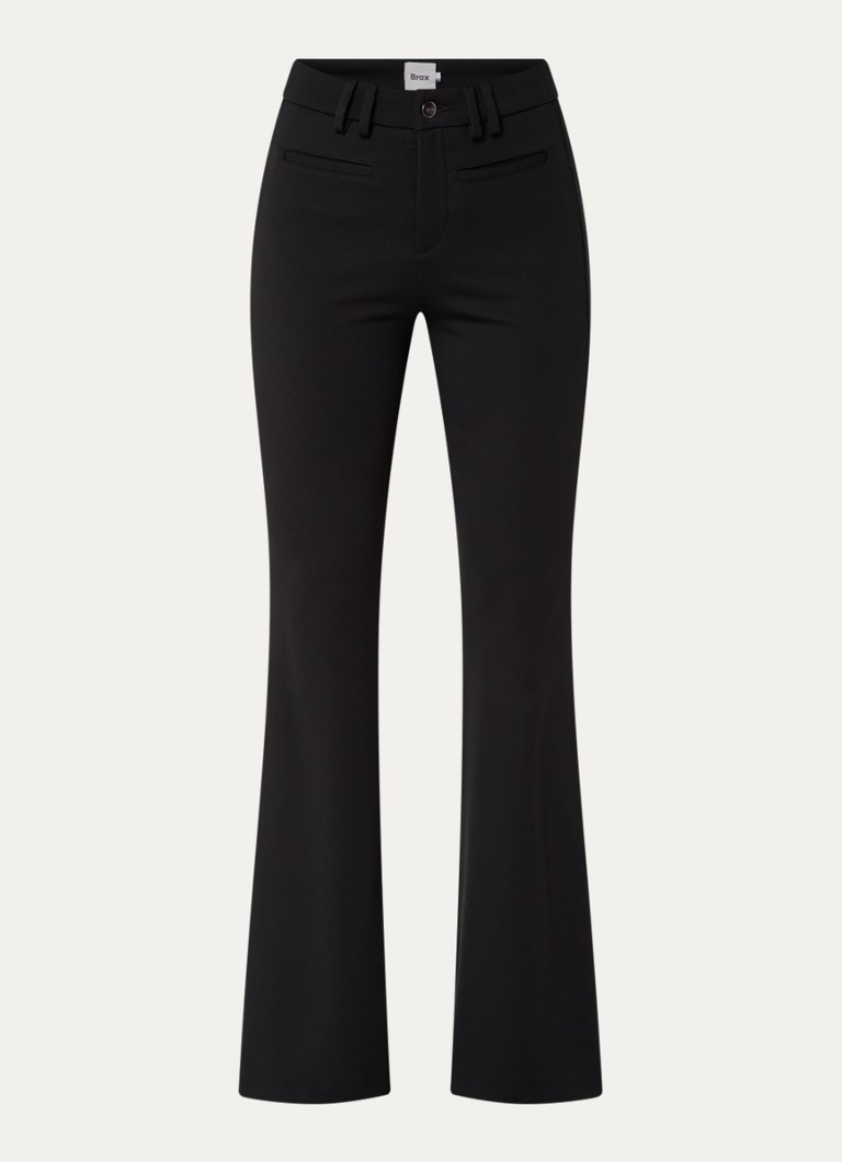 BRAX Dames Shakira high waist loose fit pantalon met steekzakken in de kleur Zwart