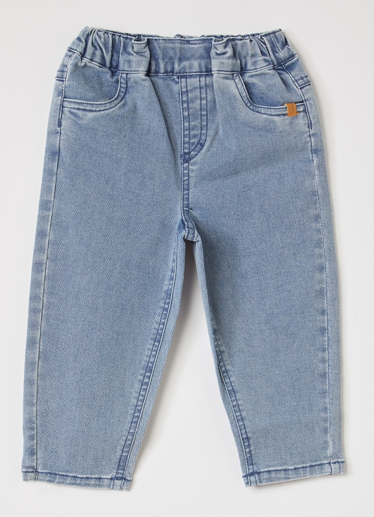 Lil 'Atelier Jongens NBMDeva straight leg jeans in de kleur Indigo, maat: 68