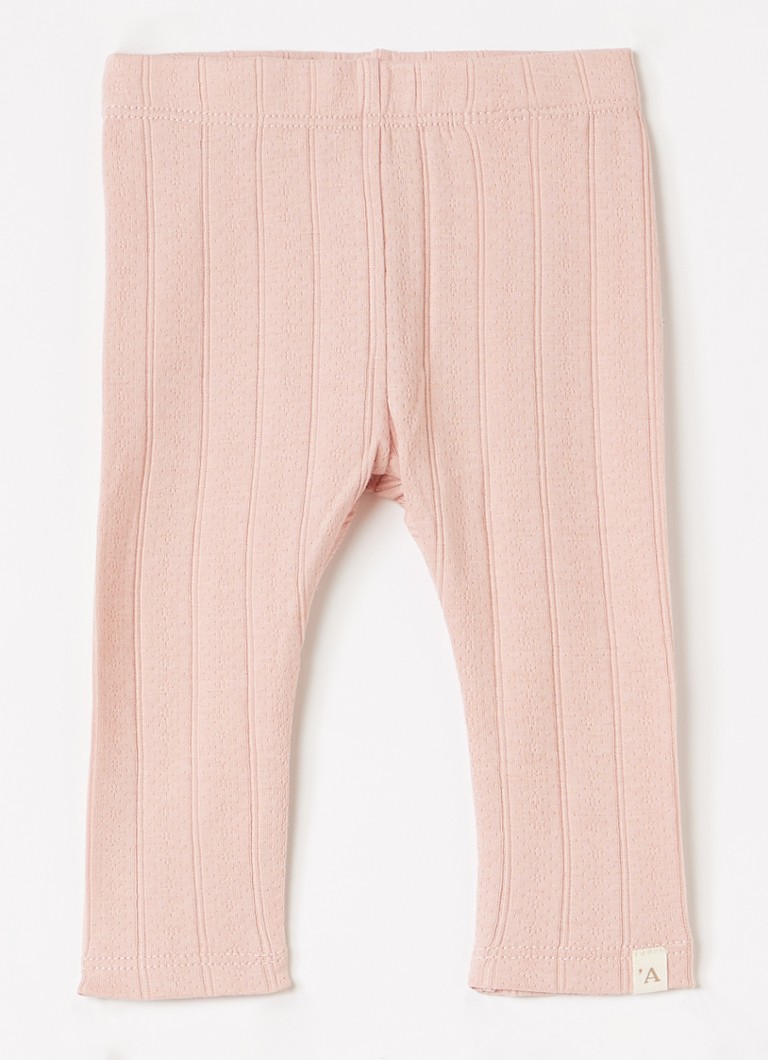 Lil 'Atelier Meisjes NBFFalina legging in de kleur Zalmroze, maat: 62