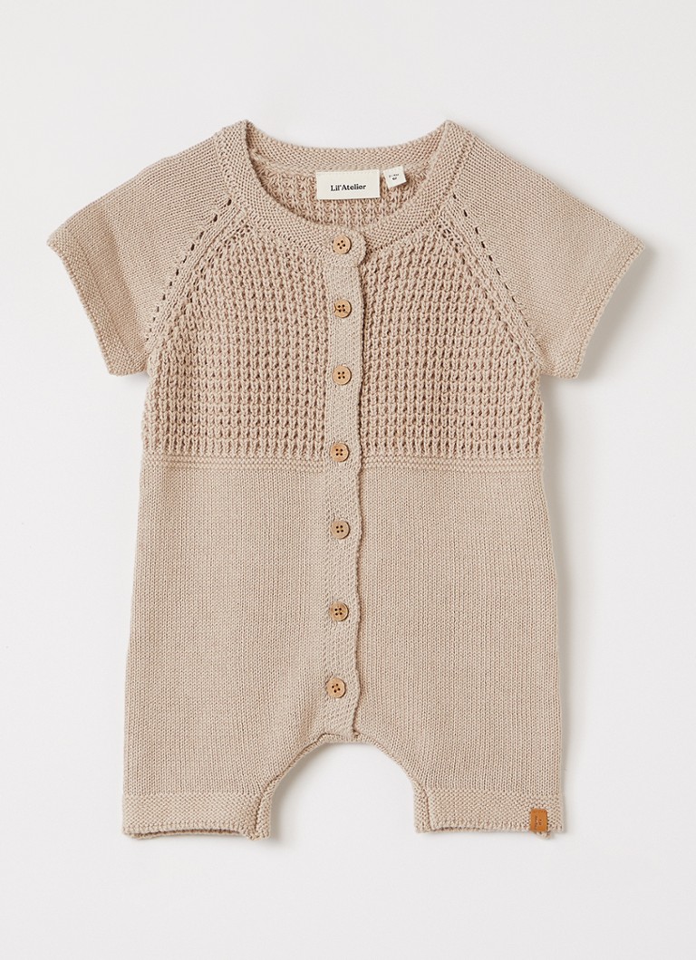 Lil 'Atelier Meisjes NBMFifer babypak in de kleur Beige, maat: 86