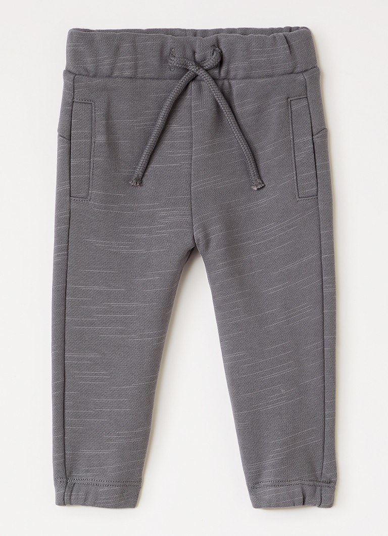 Lil 'Atelier Jongens NBMKavens tapered fit joggingbroek in de kleur Donkergrijs, maat: 62