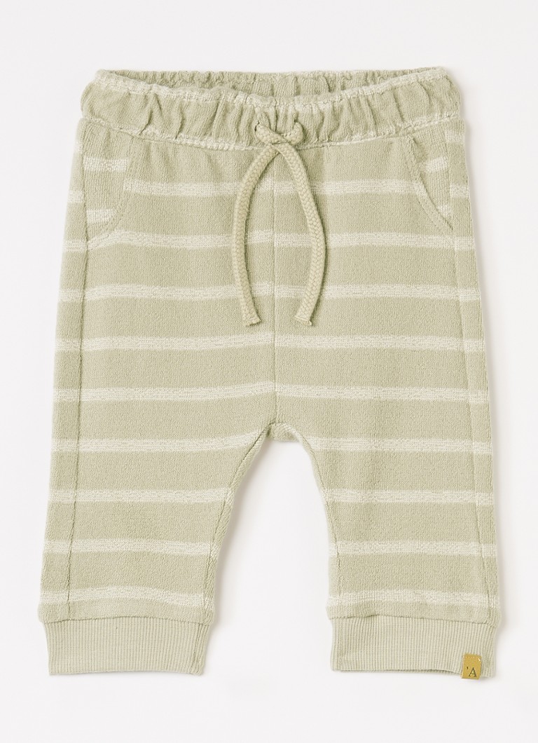 Lil 'Atelier Meisjes NBMOby tapered fit legging in de kleur Beige, maat: 80