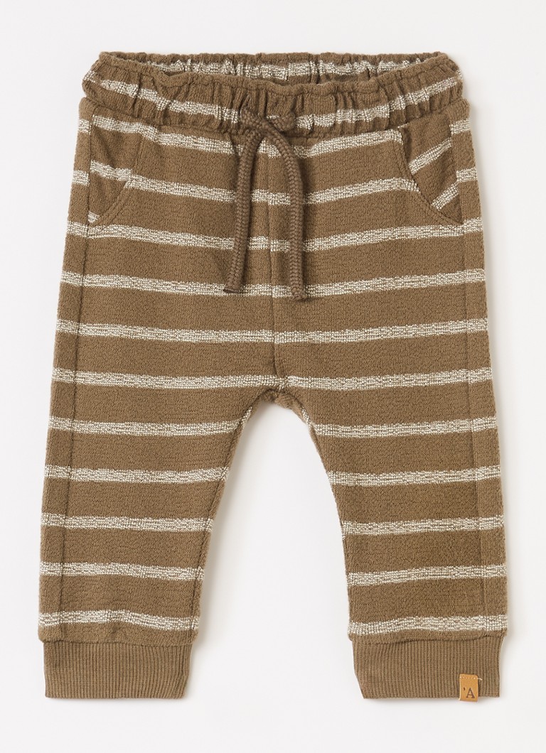 Lil 'Atelier Meisjes NBMOby tapered fit legging in de kleur Bruin, maat: 62