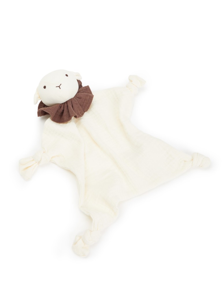 Lil 'Atelier Meisjes NBNNoa schaap knuffeldoekje in de kleur Ivoor, maat: ONE SIZE