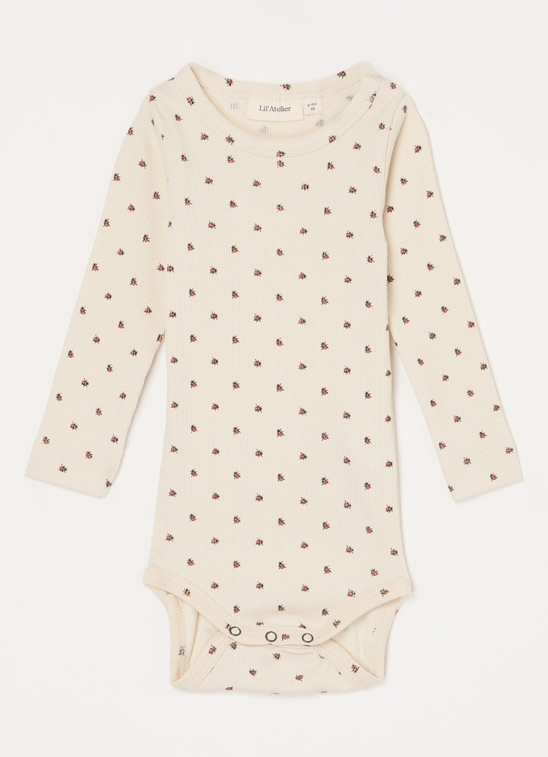 Lil 'Atelier Meisjes NBNLagp romper in de kleur Beige, maat: 86