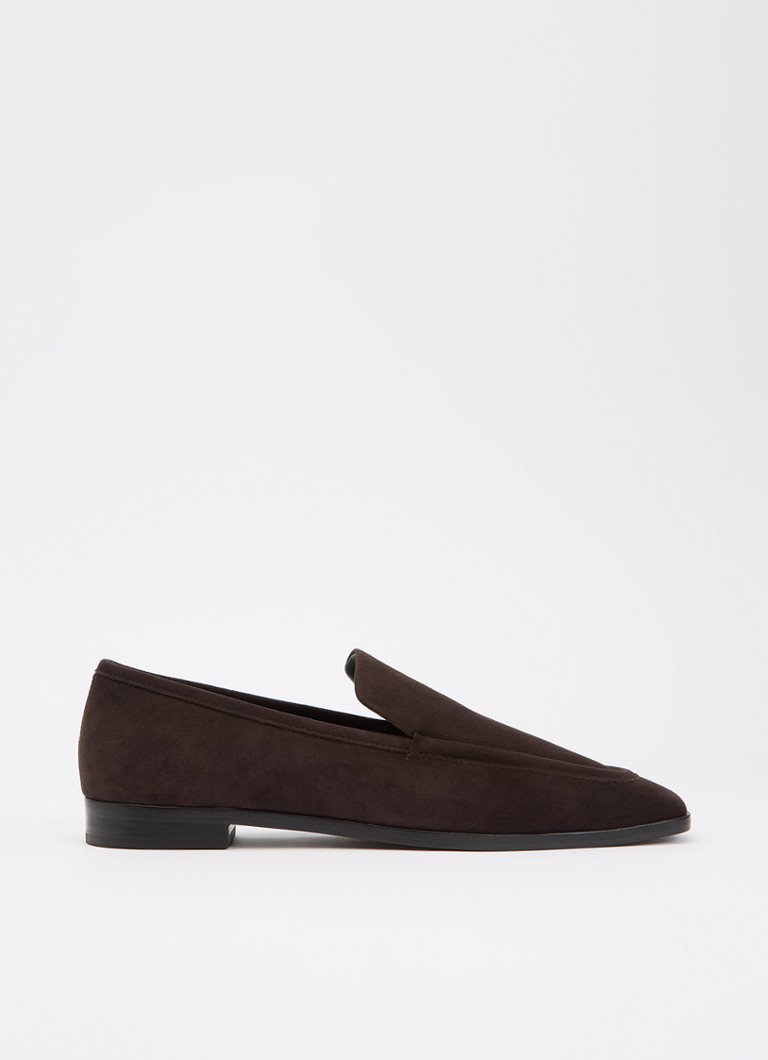 A.EMERY Dames The Lane loafer van suède in de kleur Donkerbruin, maat: 40