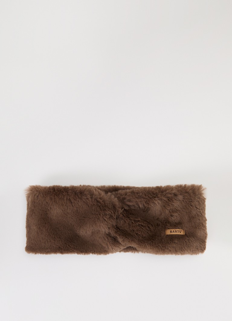 Barts Meisjes Doozy oorwarmers van imitatiebont in de kleur Bruin, maat: Size 53