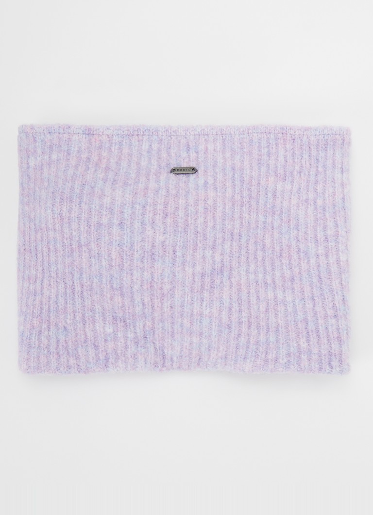 Barts Meisjes Shae Big grofgebreide colsjaal in de kleur Lavendel, maat: One Size