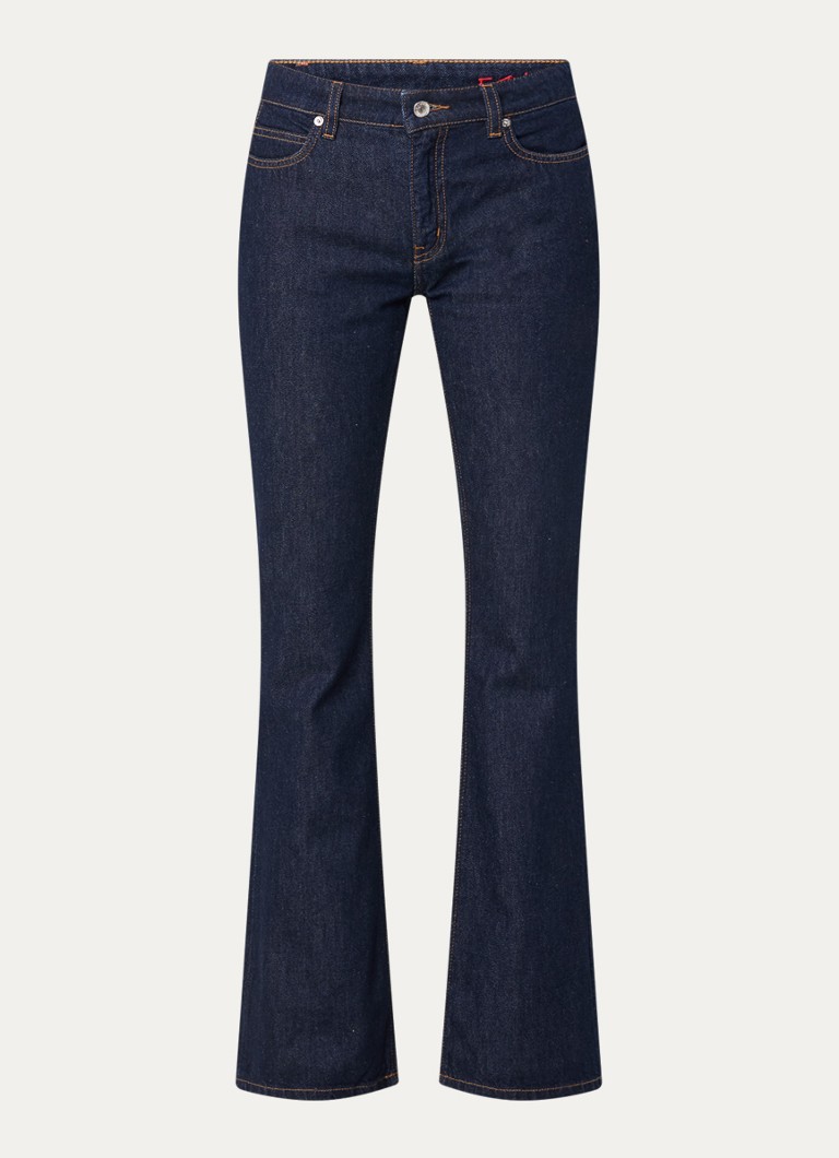 Zadig&Voltaire Dames Eclipse high waist flared jeans met steekzakken in de kleur Indigo