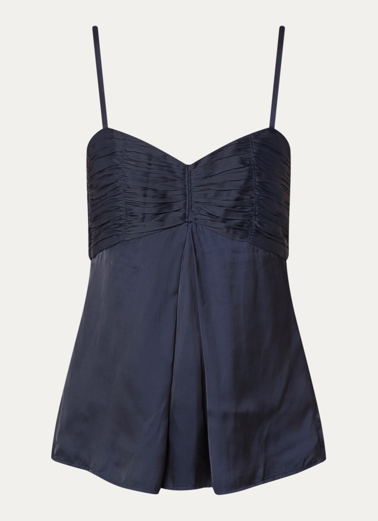 Zadig&Voltaire Dames Cippie top van satijn in de kleur Zalmroze