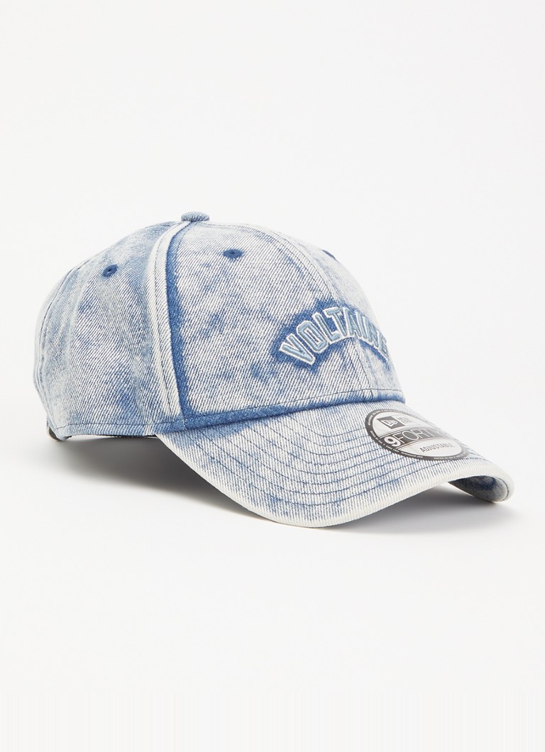 Zadig&Voltaire Dames New Era x ZV Denim Voltaire pet met logoborduring in de kleur Indigo
