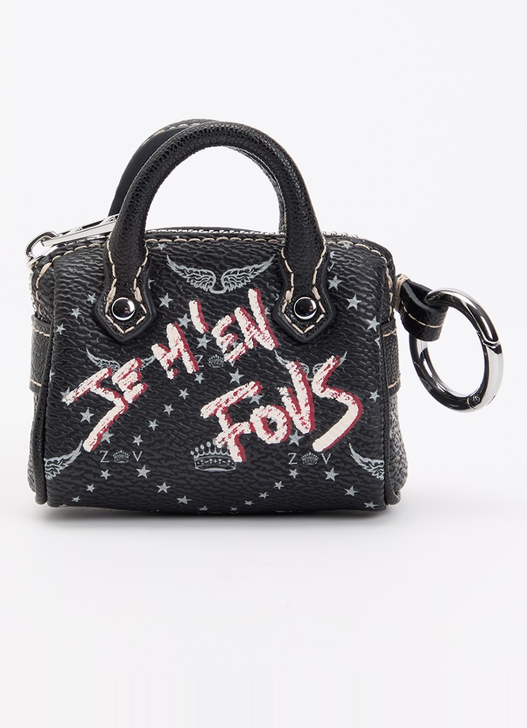 Zadig&Voltaire Dames Sunny Micro tasbedel in de kleur Zwart